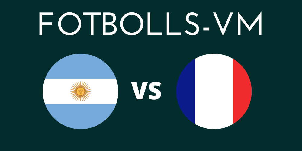Argentina Frankrike fotbolls VM