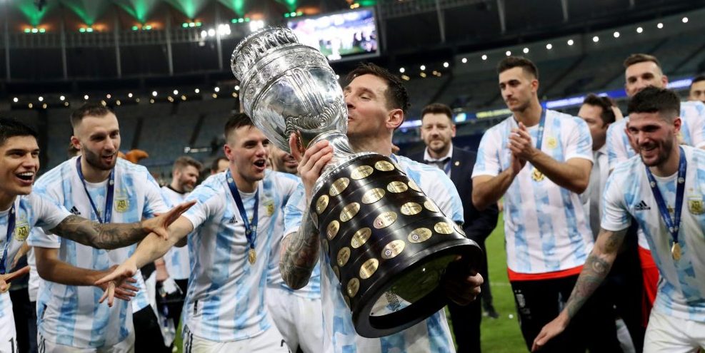 Argentina vinner Copa America 2021