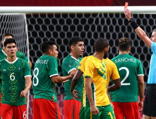 Striktare regler inom fotbollen: Rött kort för att täcka munnen