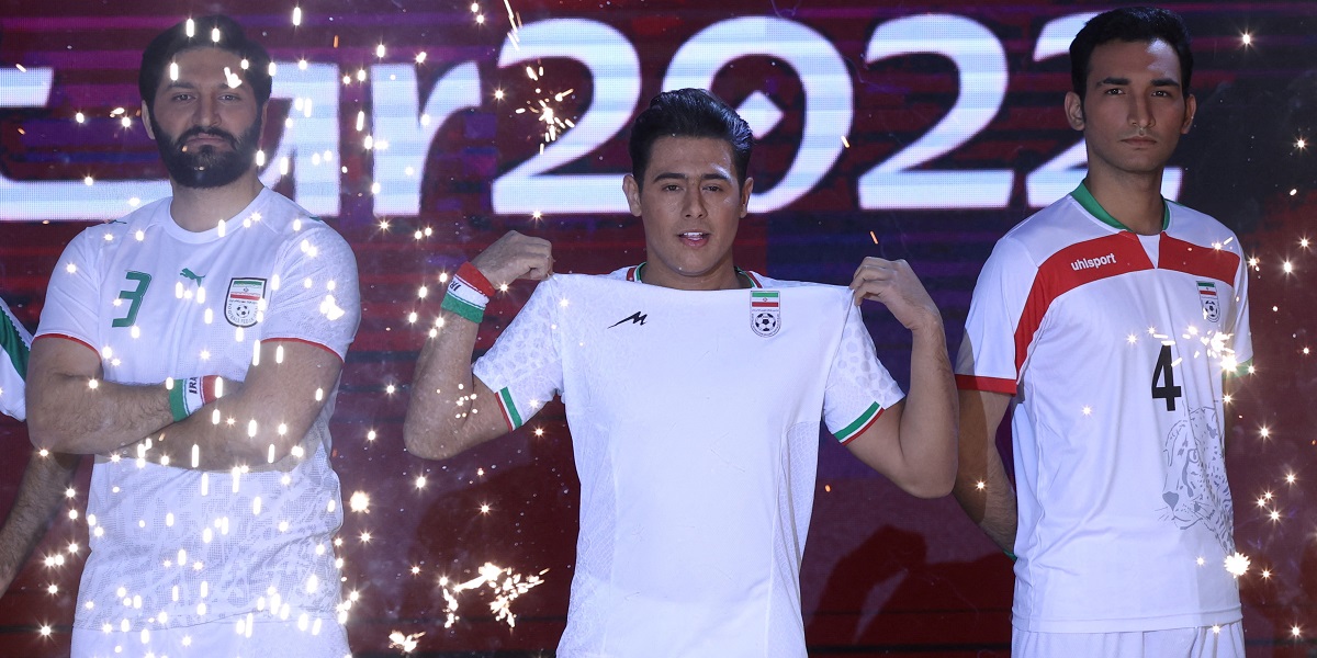 Irans tröja till fotbolls VM 2022