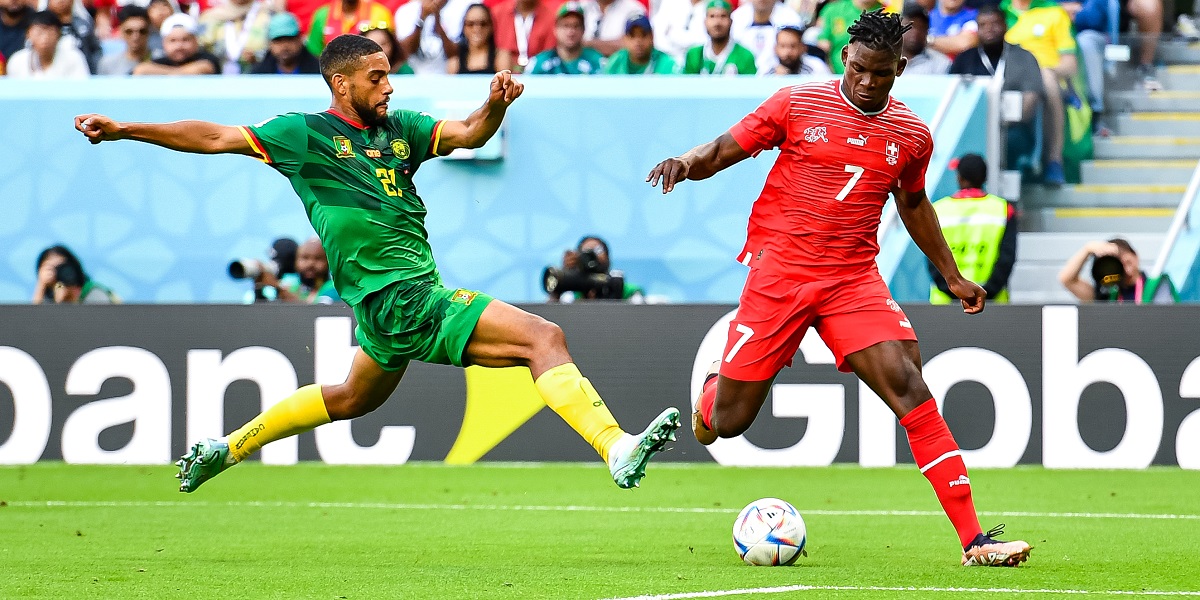 Schweiz Kamerun fotbolls VM 2022