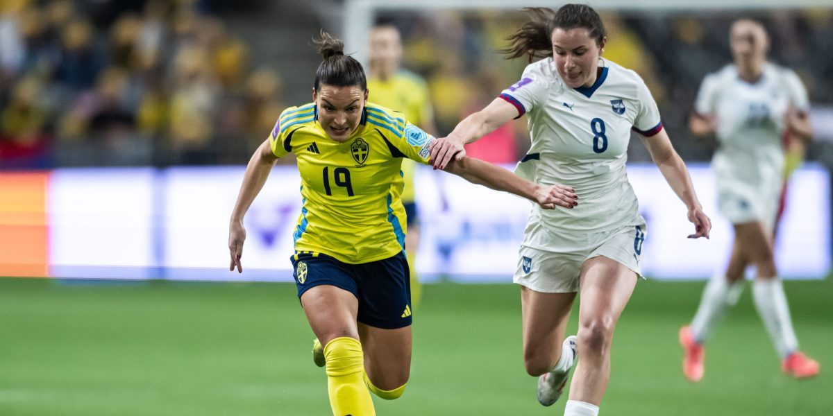Sverige mot Serbien VM-kval fotboll