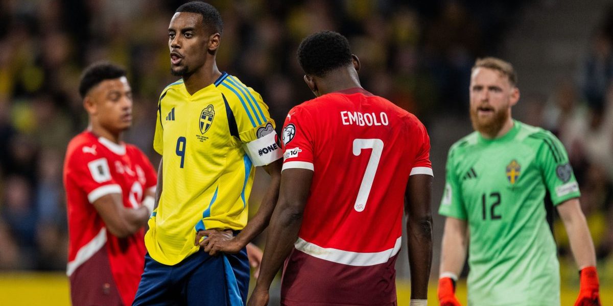 Sverige mot Schweiz VM-kval fotboll