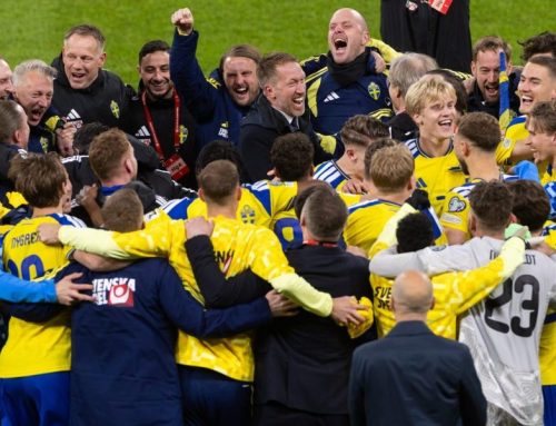 Sverige siktar på långt firande efter säkrade VM-biljetten: ”Natten är ung”