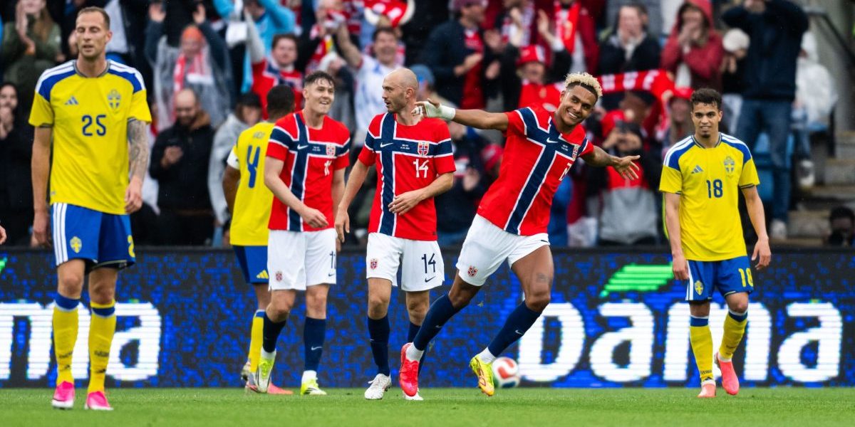 Sverige mot Norge inför fotbolls-VM