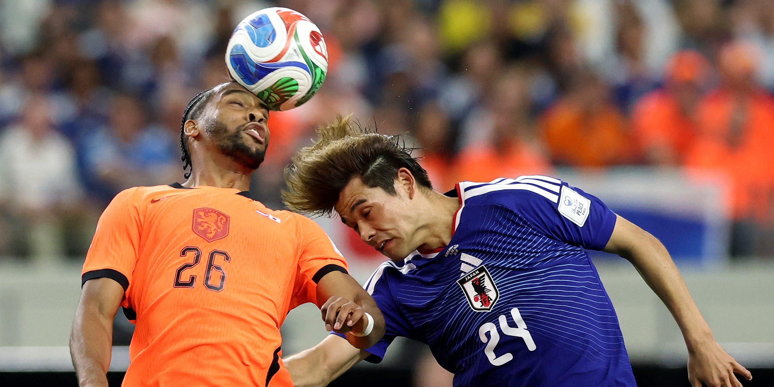 Quinten Timber under VM-mötet med Japan