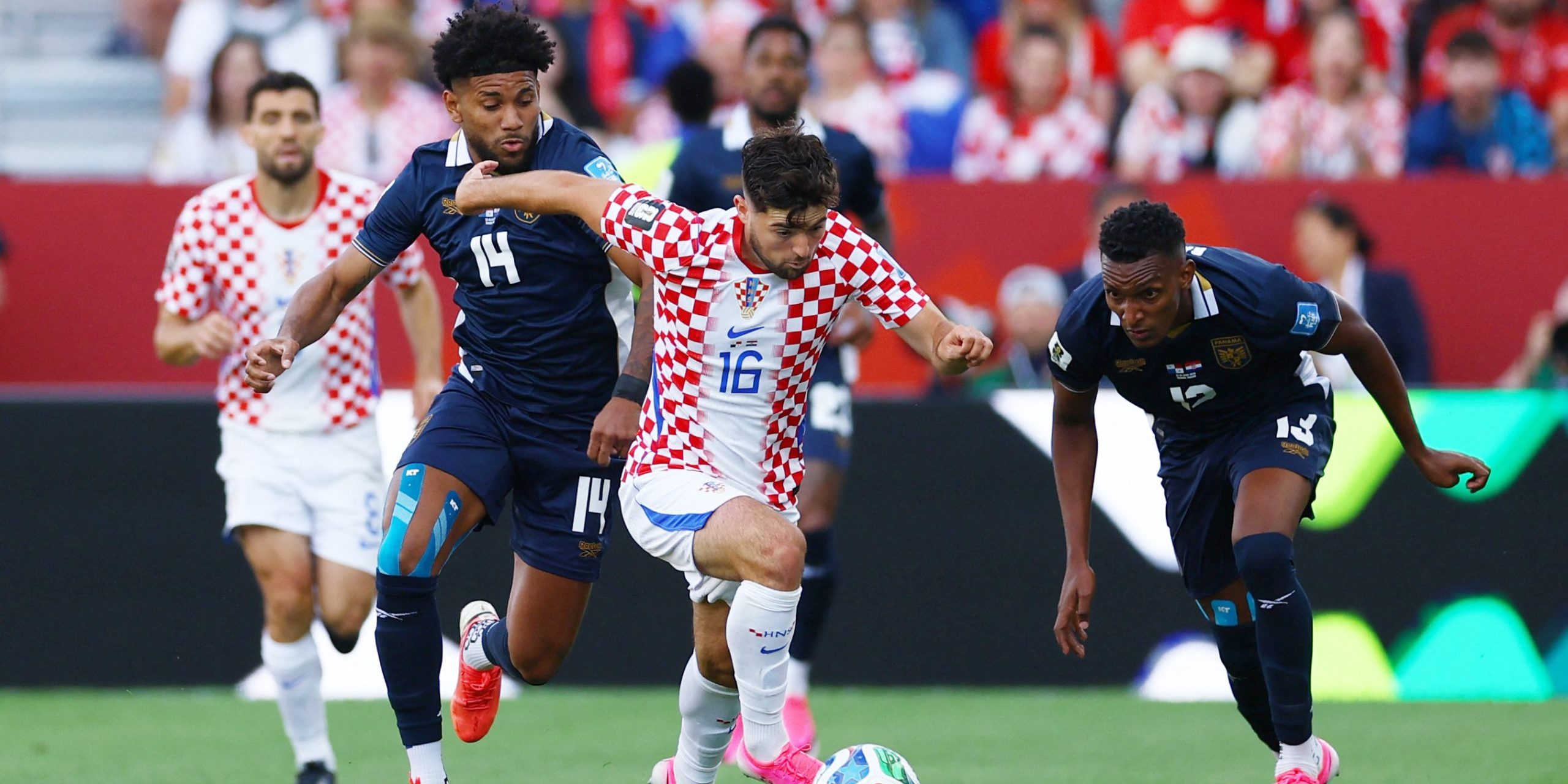 Kroatien och Panama under fotbolls VM 2026