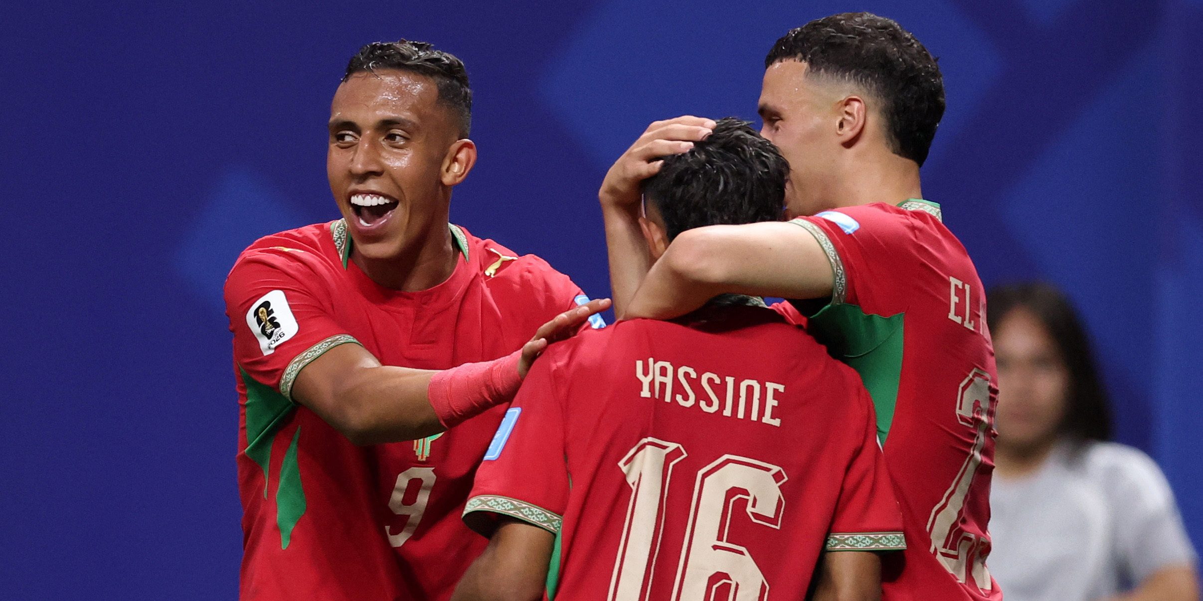 Marocko firar ett av sina mål i fotbolls VM 2026