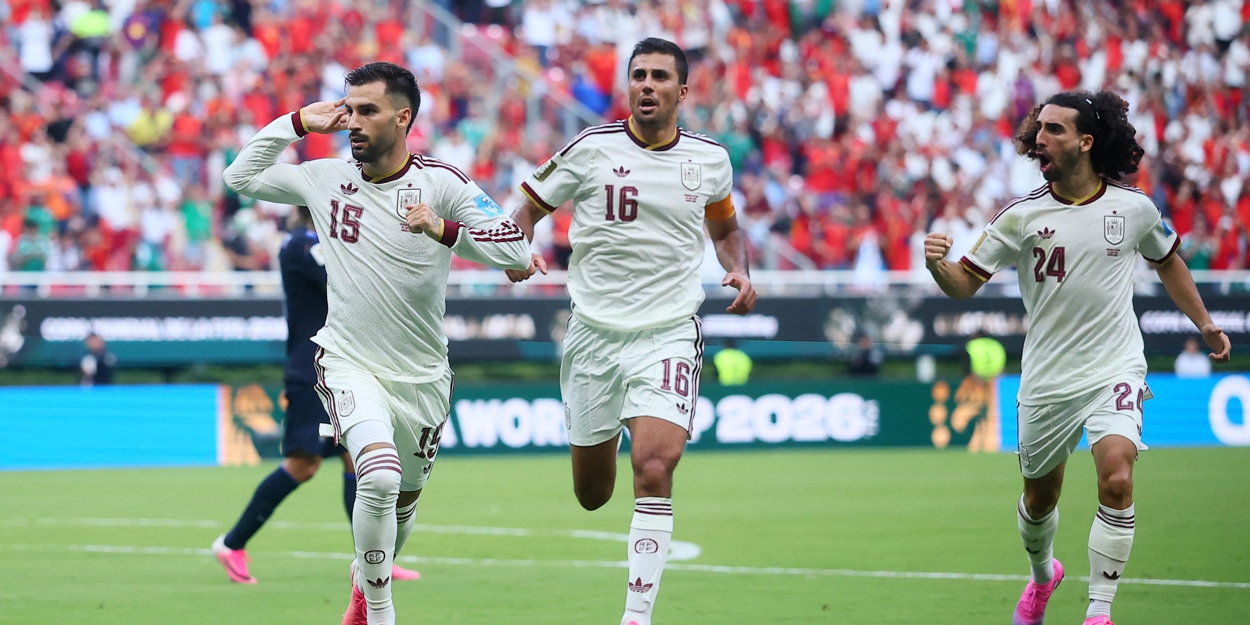 Spanien under fotbolls VM 2026