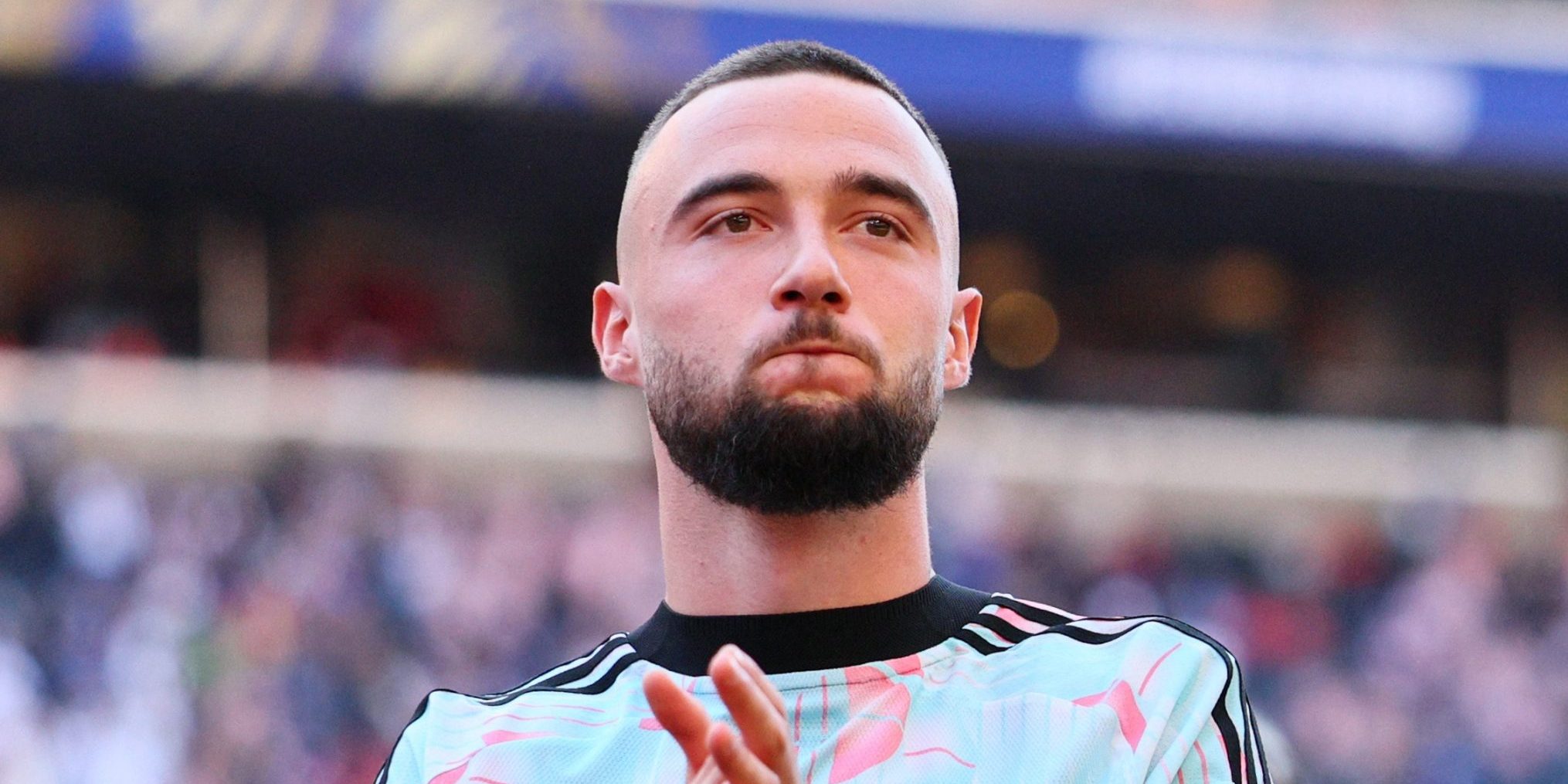 Belgiens Zeno Debast under fotbolls VM 2026