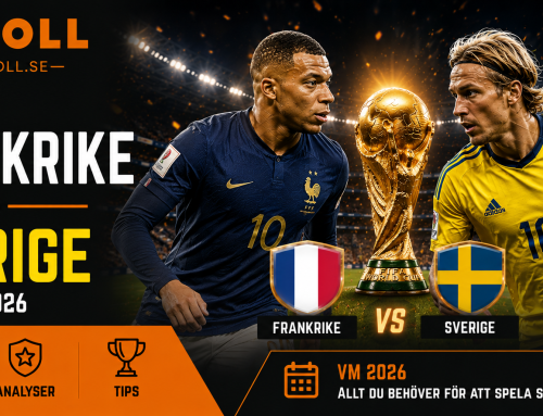 Speltips Fotbolls VM 2026: Frankrike – Sverige