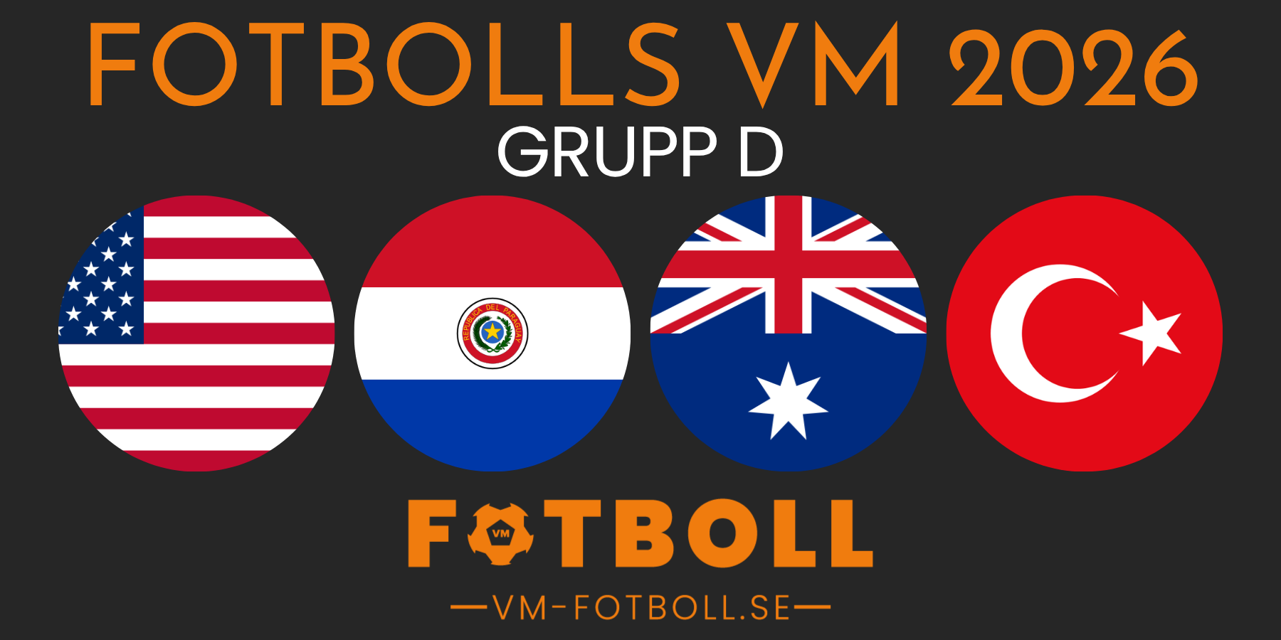 Fotbolls VM 2026 grupp D
