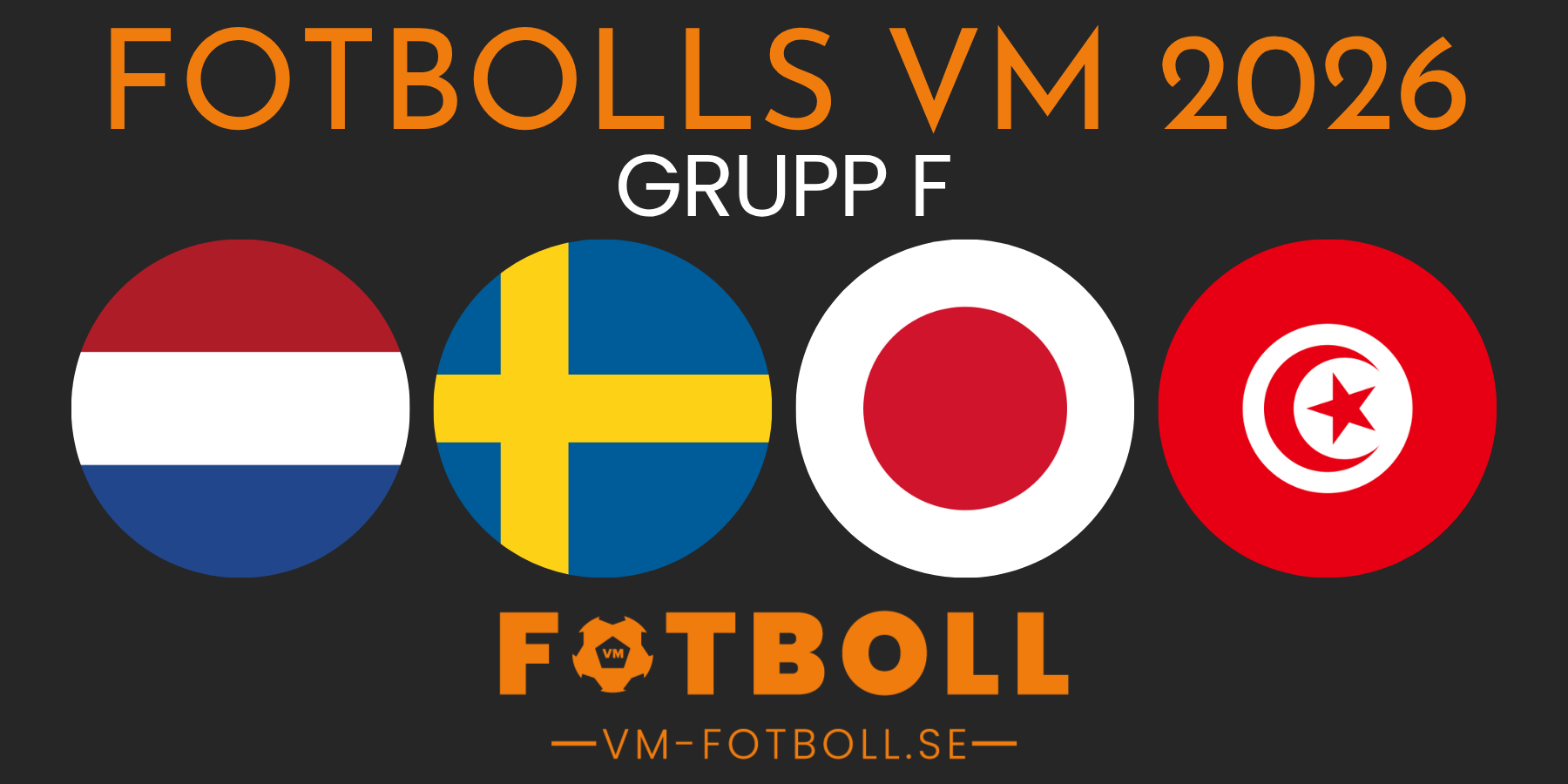 Fotbolls VM 2026 grupp F