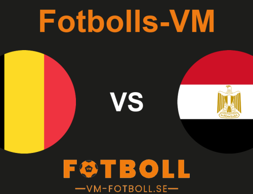 Egyptens självmål gav Belgien en VM-poäng