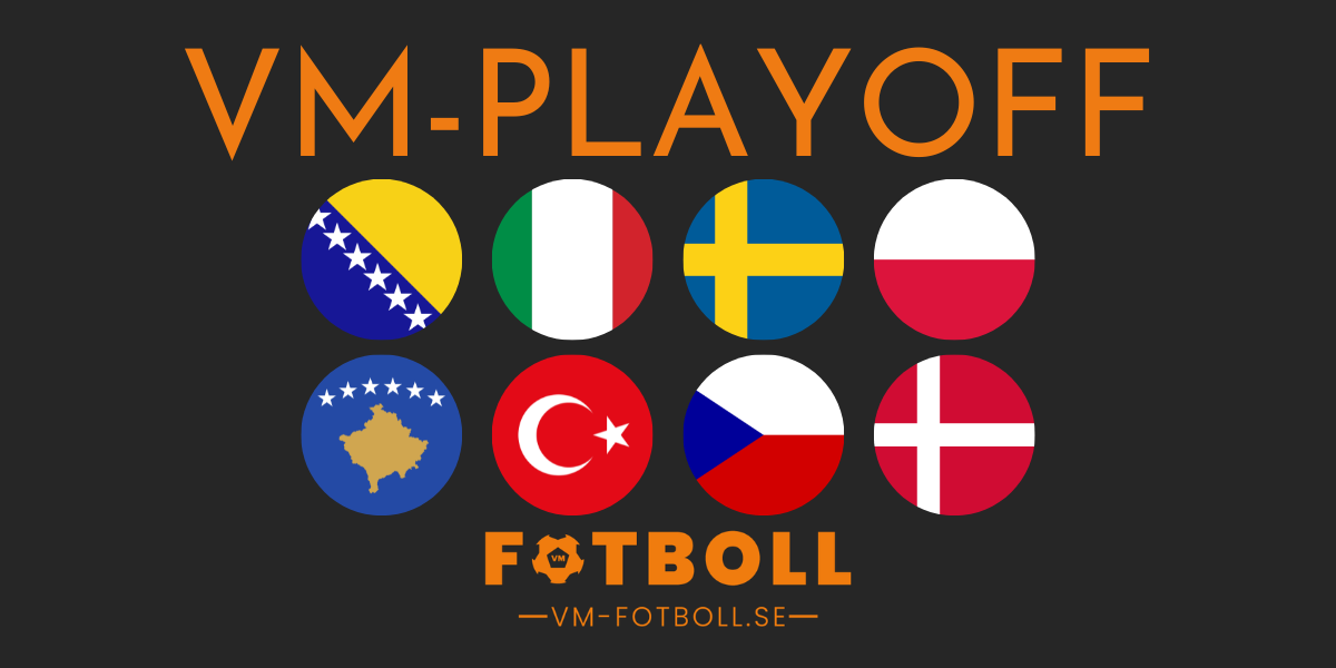 Fotbolls VM playoff Europa finaler