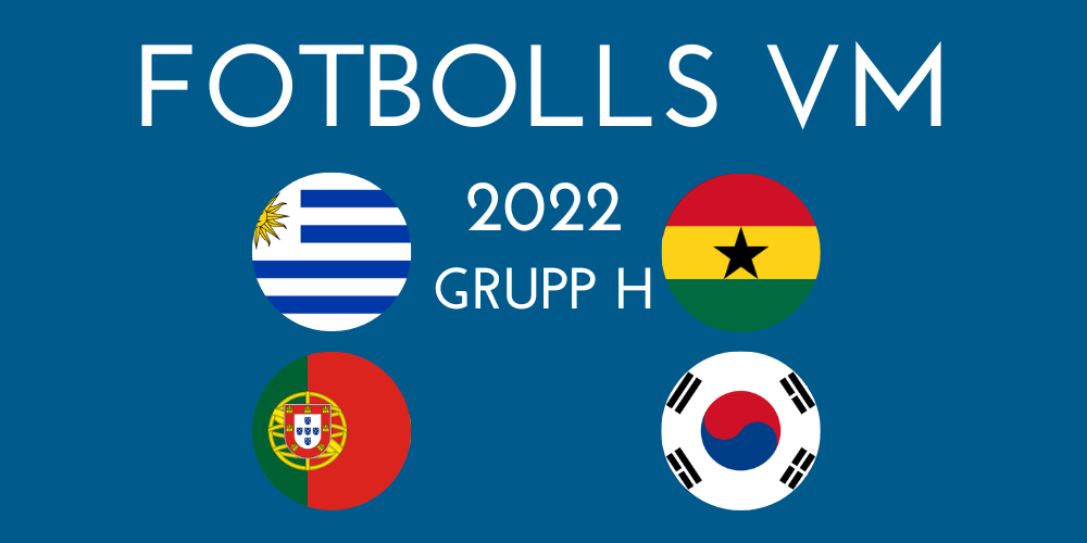 Grupp H fotbolls VM 2022