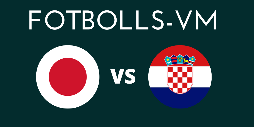Japan Kroatien fotbolls VM