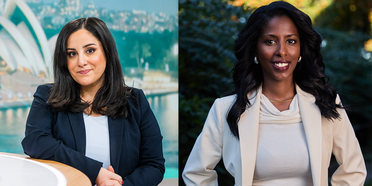 Jennifer Kücükaslan och Sofia Yohannes