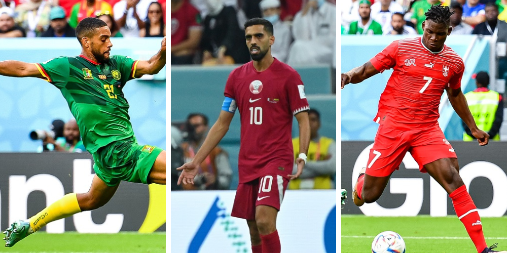 Kamerun, Qatar och Schweiz under fotbolls VM 2022