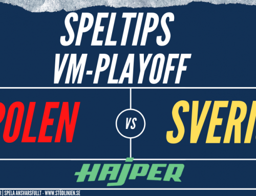Speltips 29/3 | VM-playoff | Polen – Sverige
