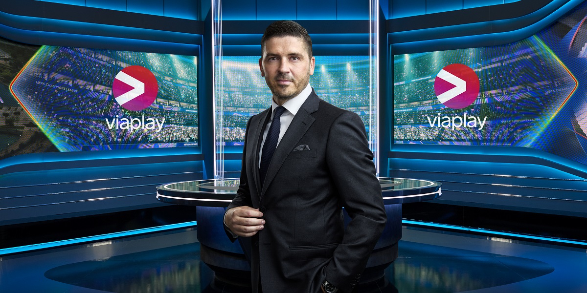 Bojan Djordjic, en av Viaplays fotbollsprofiler