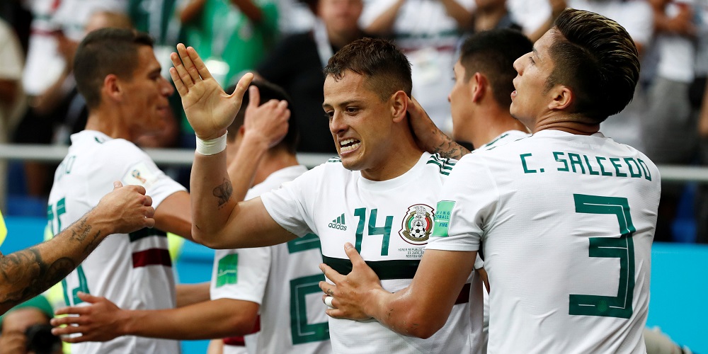Mexikos herrlandslag under fotbolls VM 2018