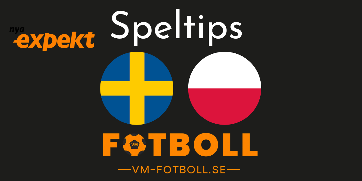Speltips Sverige mot Polen