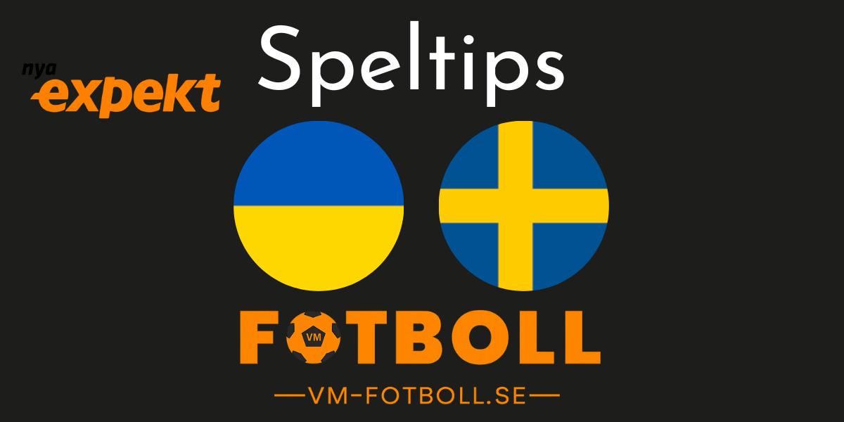 Odds Sverige mot Ukraina playoff VM