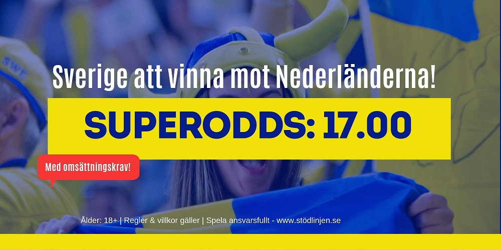 Superodds Sverige Nederländerna