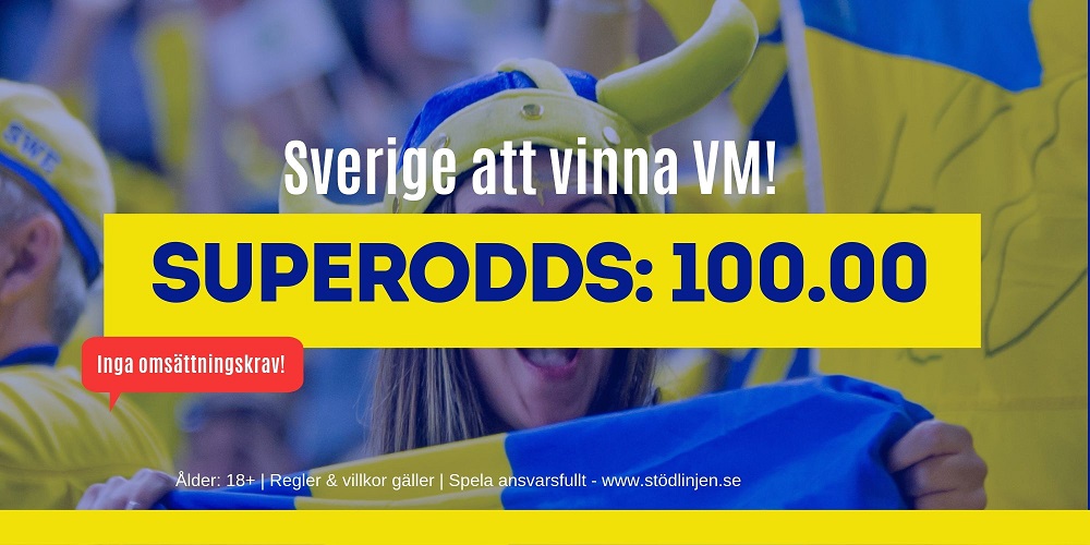 Superodds Sverige vinner VM