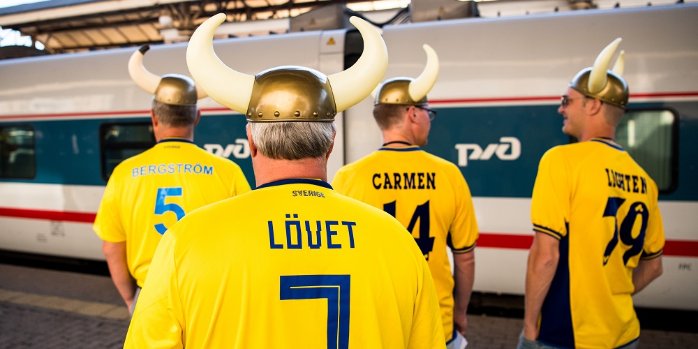 Svenska supportrar